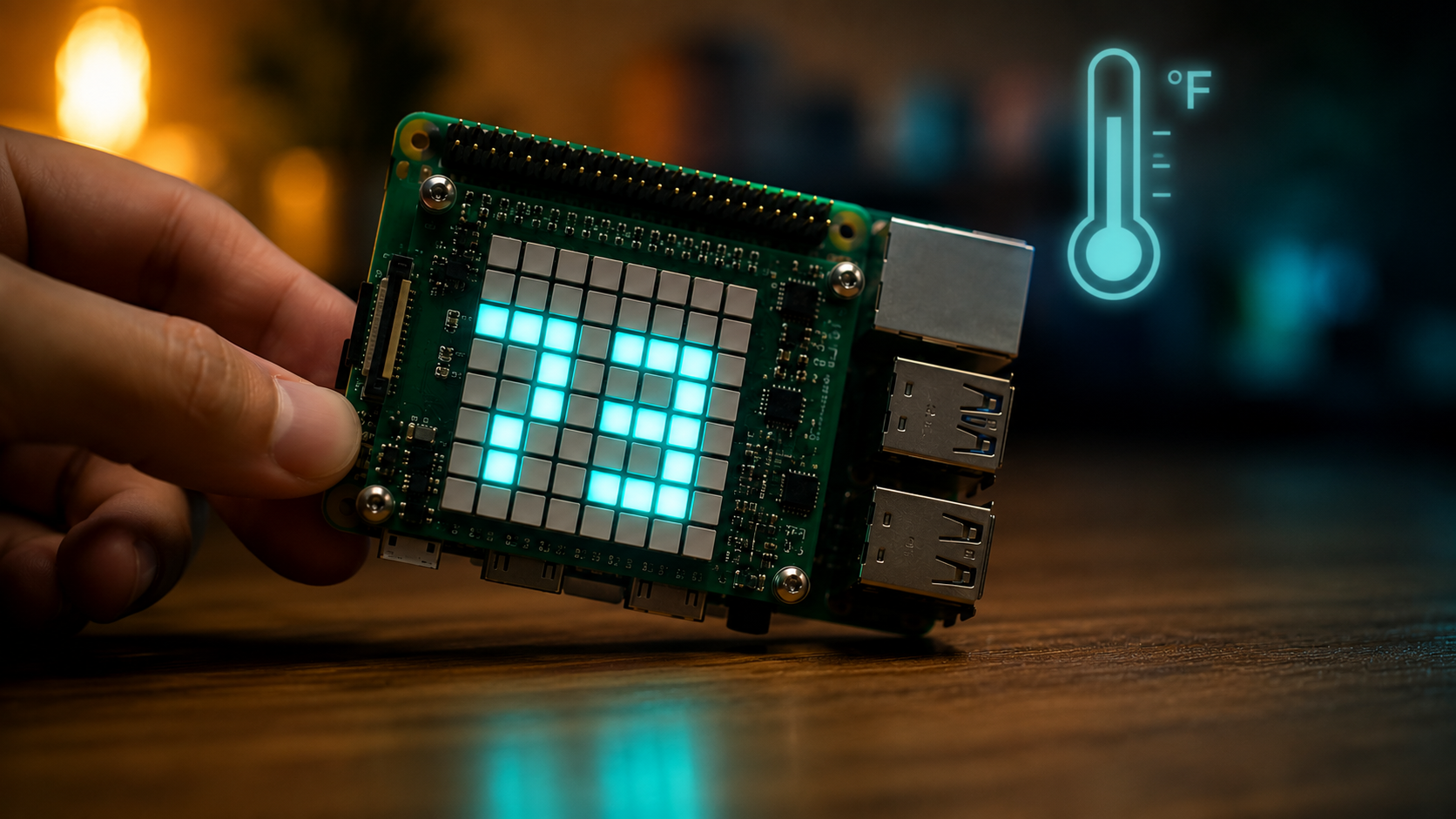 Approximating ambient temperature on the Sense HAT